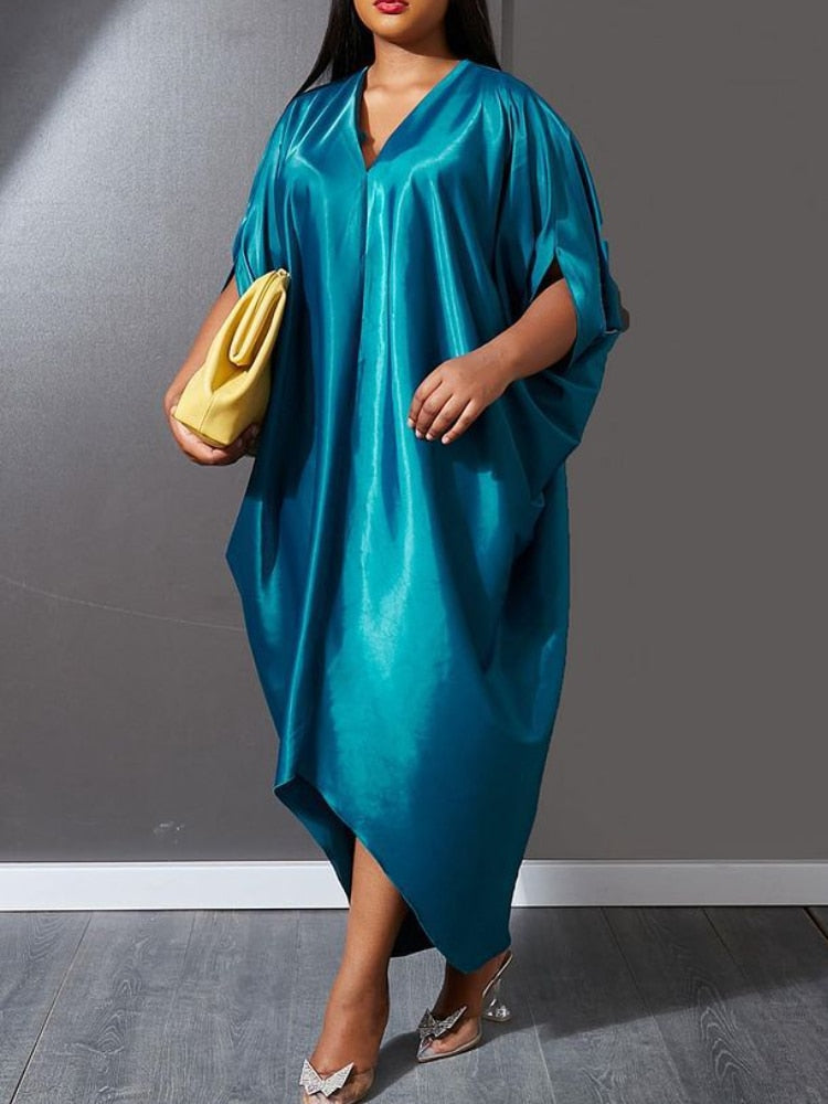 Latoya One-Size Satin Dress