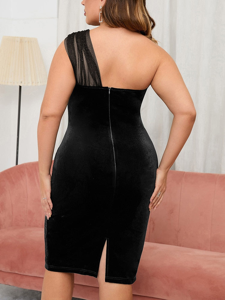 Princess Mesh Bodycon Dress