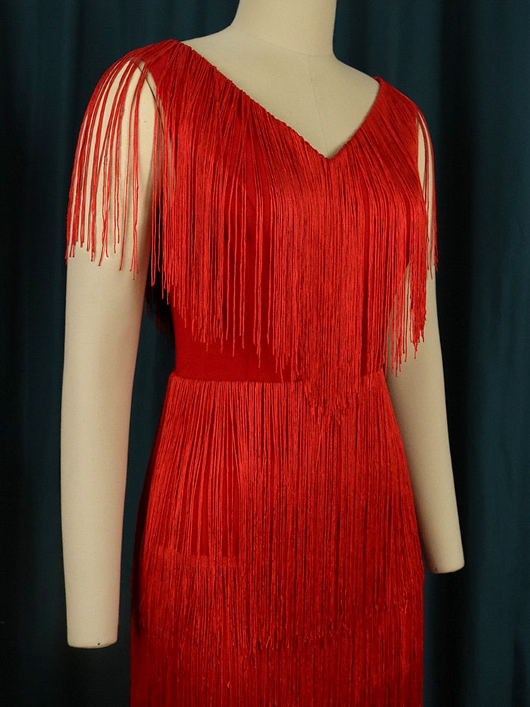 Tassie Tassel Dress