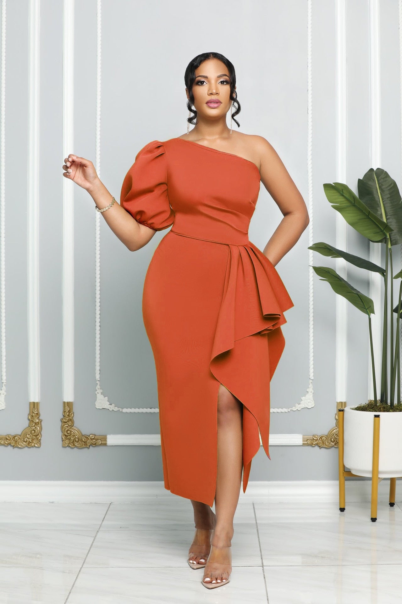 Martina One Shoulder Dress