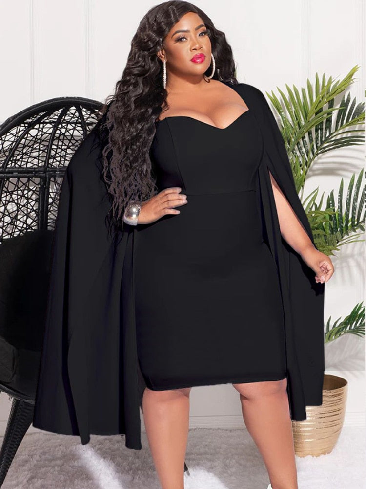 Margot Cloak Sleeve Dress