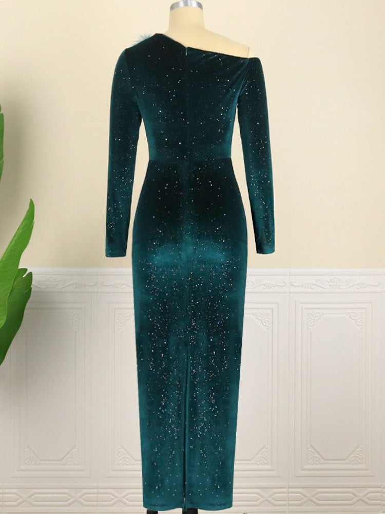 Joelle Velvet Gown