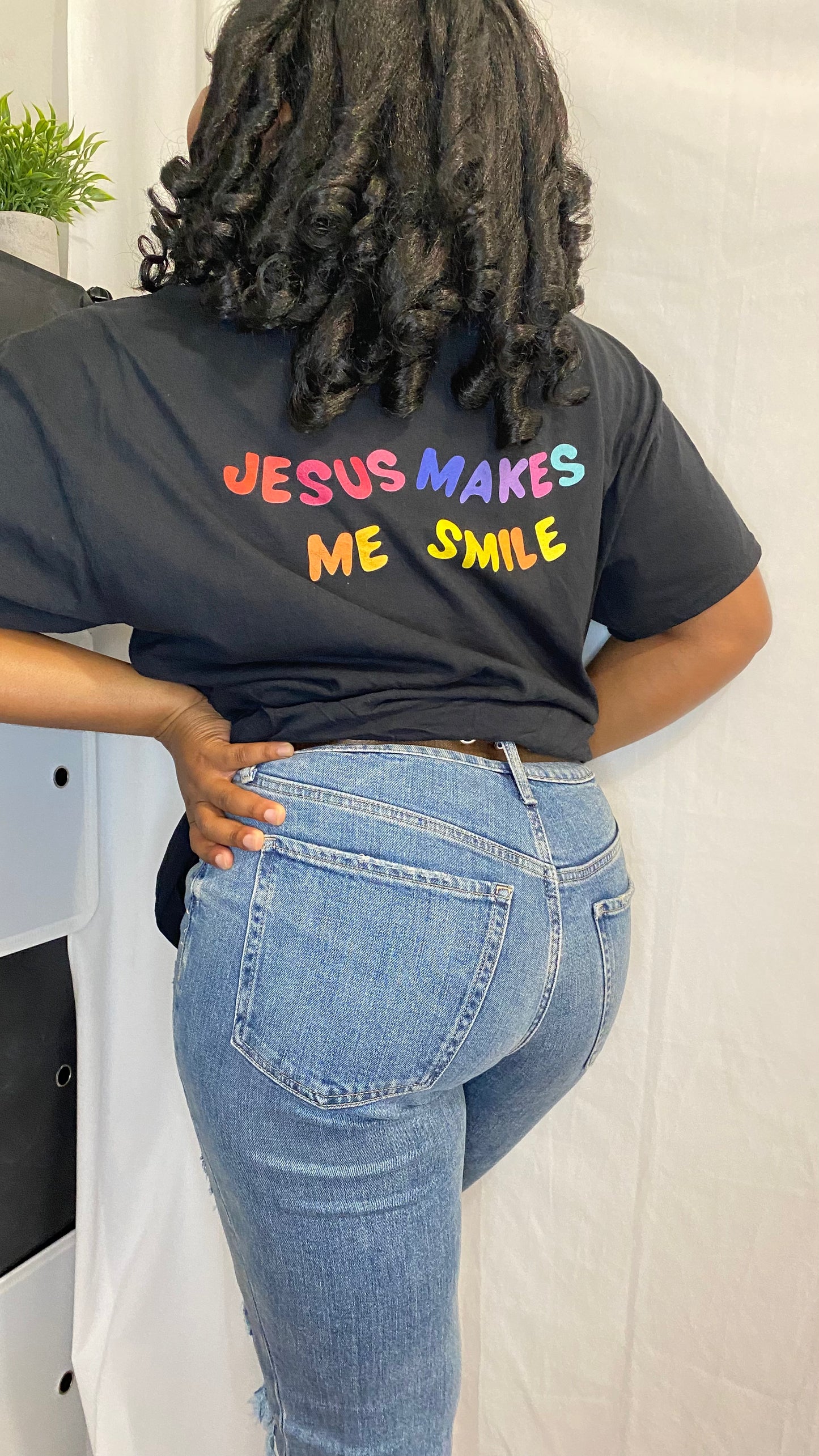 Jesus Makes Me Smile - Shirts & Tops