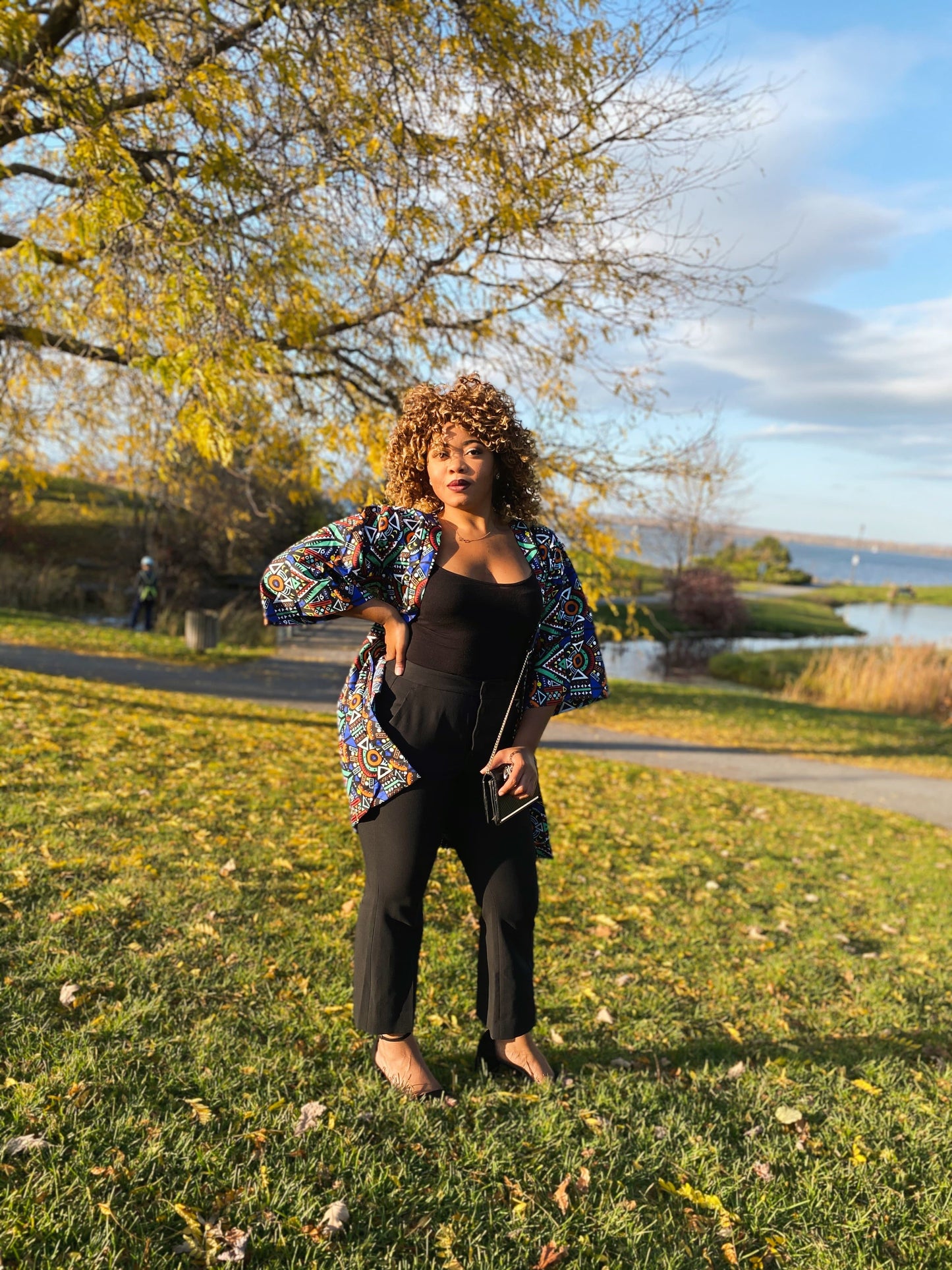 Ni Nzuri African Kimono - tops