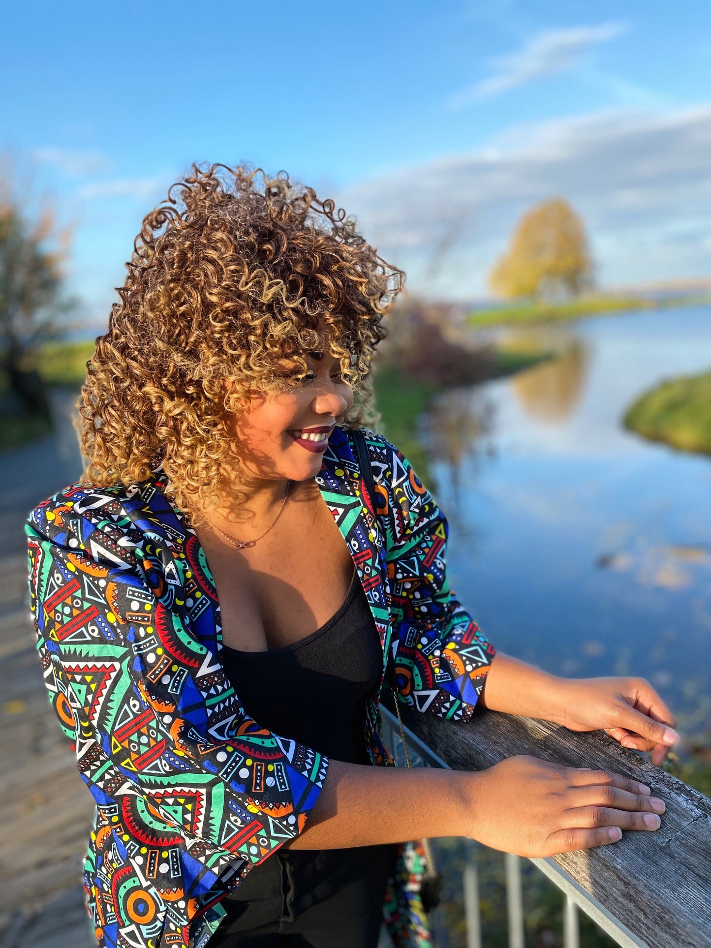 Ni Nzuri African Kimono - tops