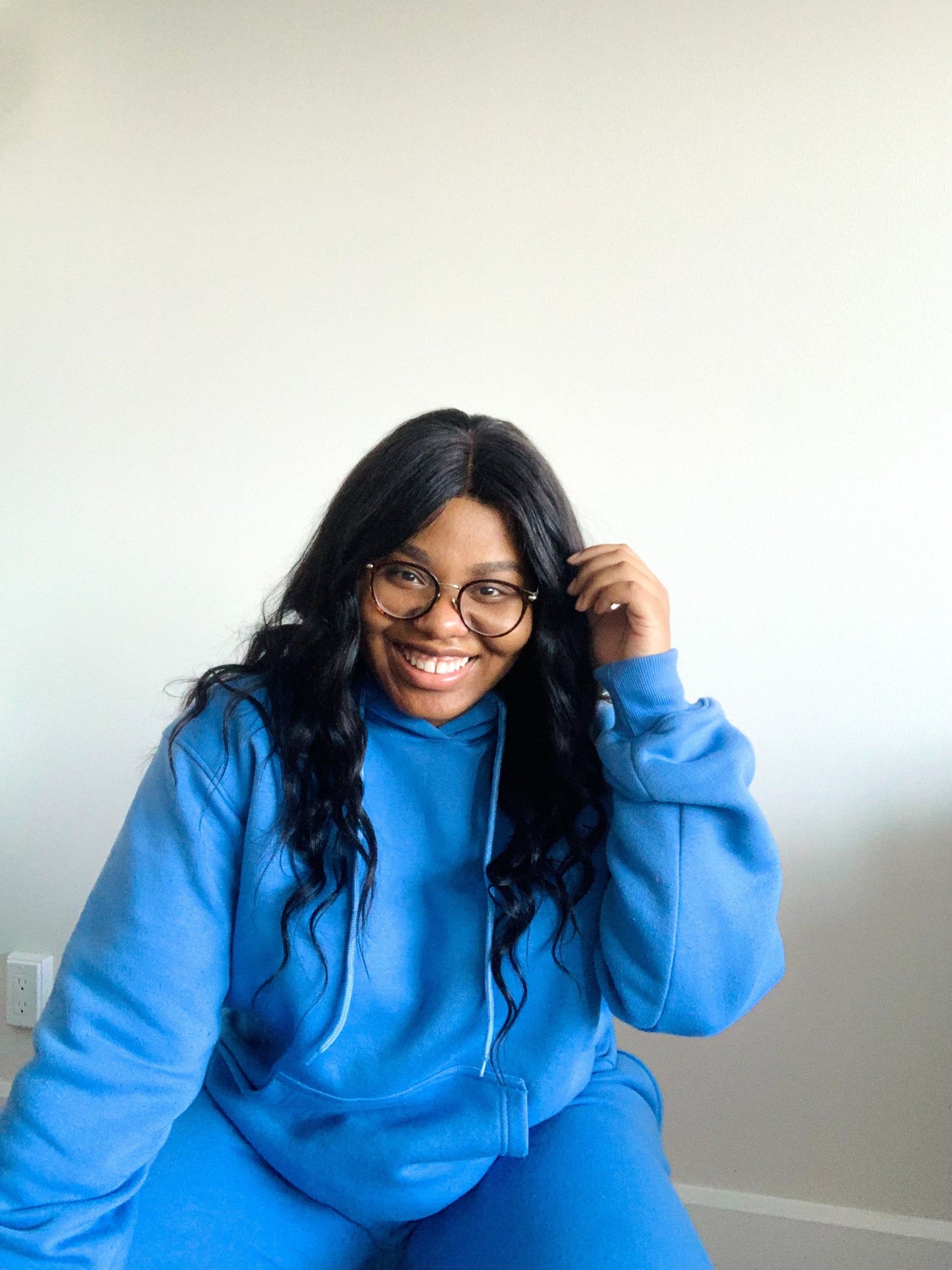 “You’re Blessed Christian Hoodie - S / Baby Blue - Outfit