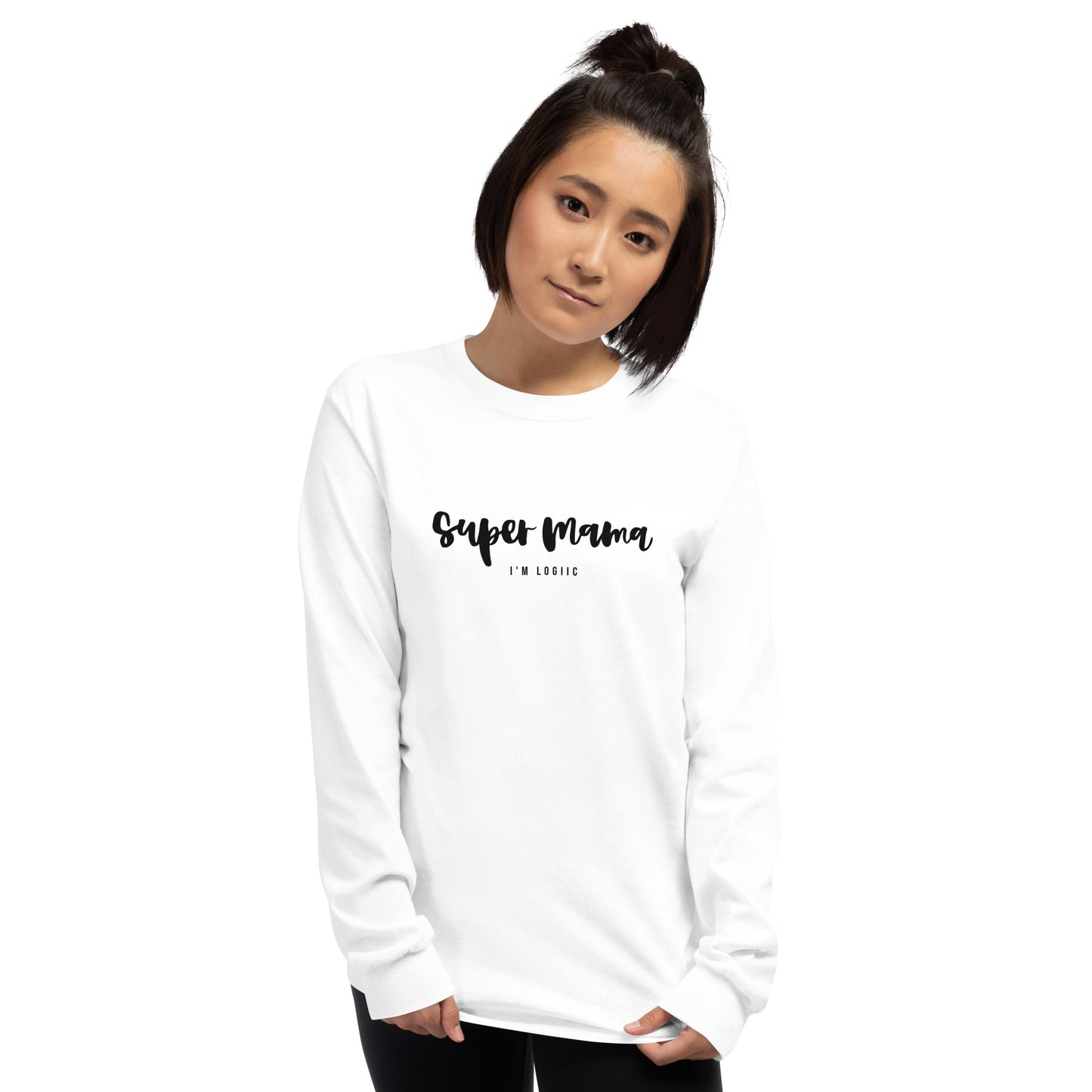 Super Mama Long Sleeve Shirt - Shirts & Tops