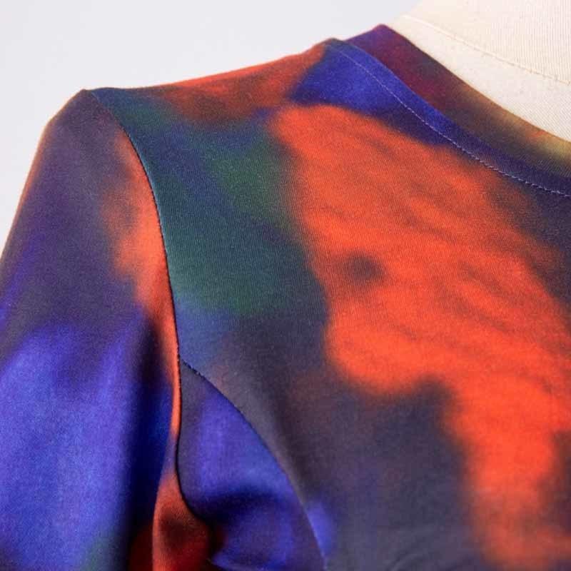Double Trouble Tie Dye Split Dress - dresses Dresses