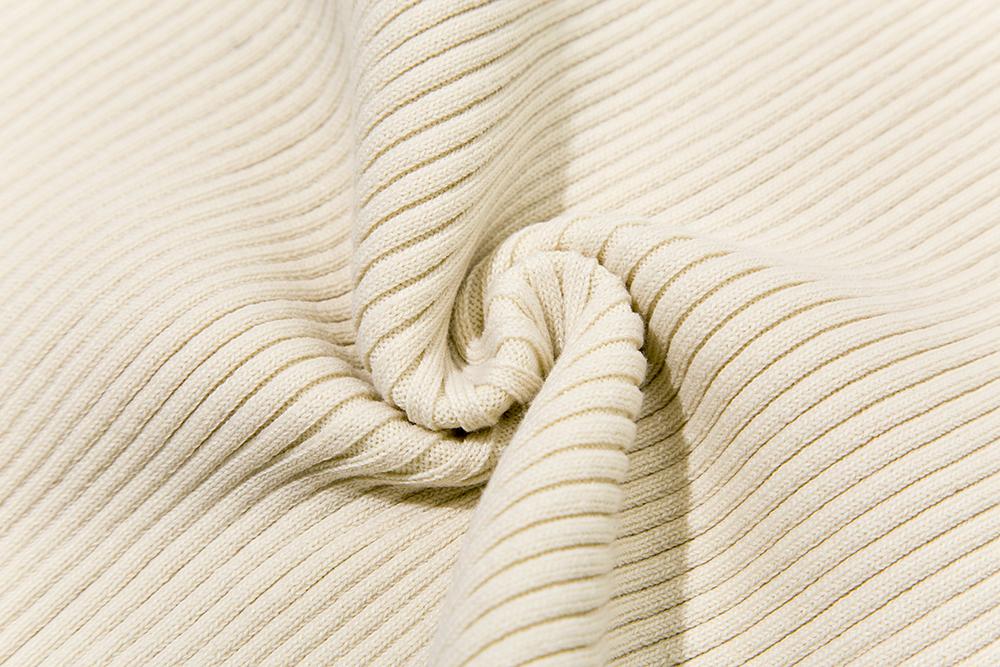 Very Thick Cream Knitted Dress - dresses Dresses