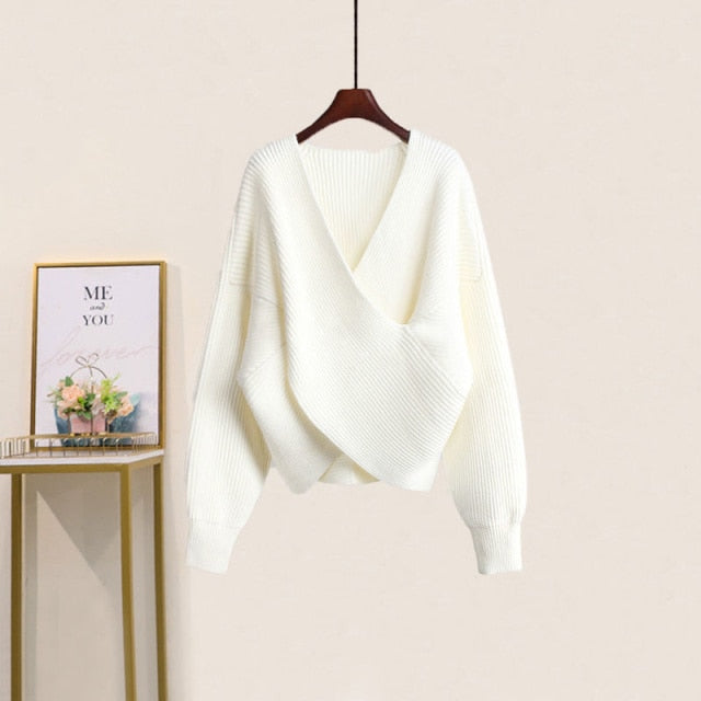Pixie Knitted Mesh Skirt Set - White Top / XXL - two piece