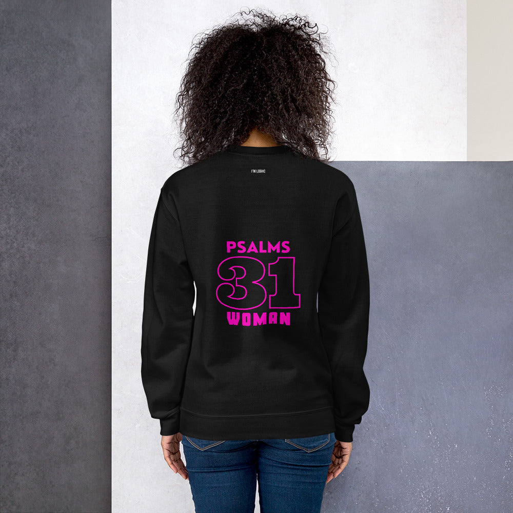 Proverbs 31 Woman 2 Unisex Sweatshirt - Black / S