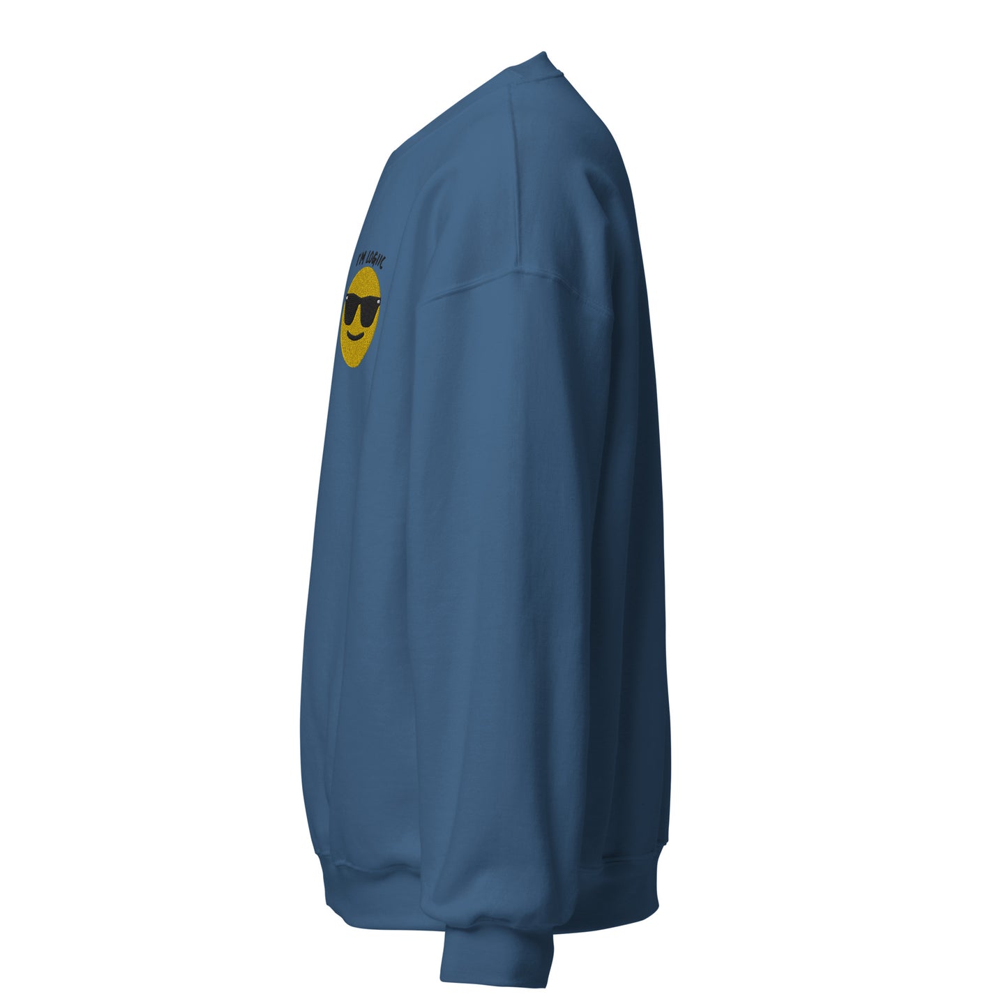 Cool Guy Emoji Unisex Sweatshirt