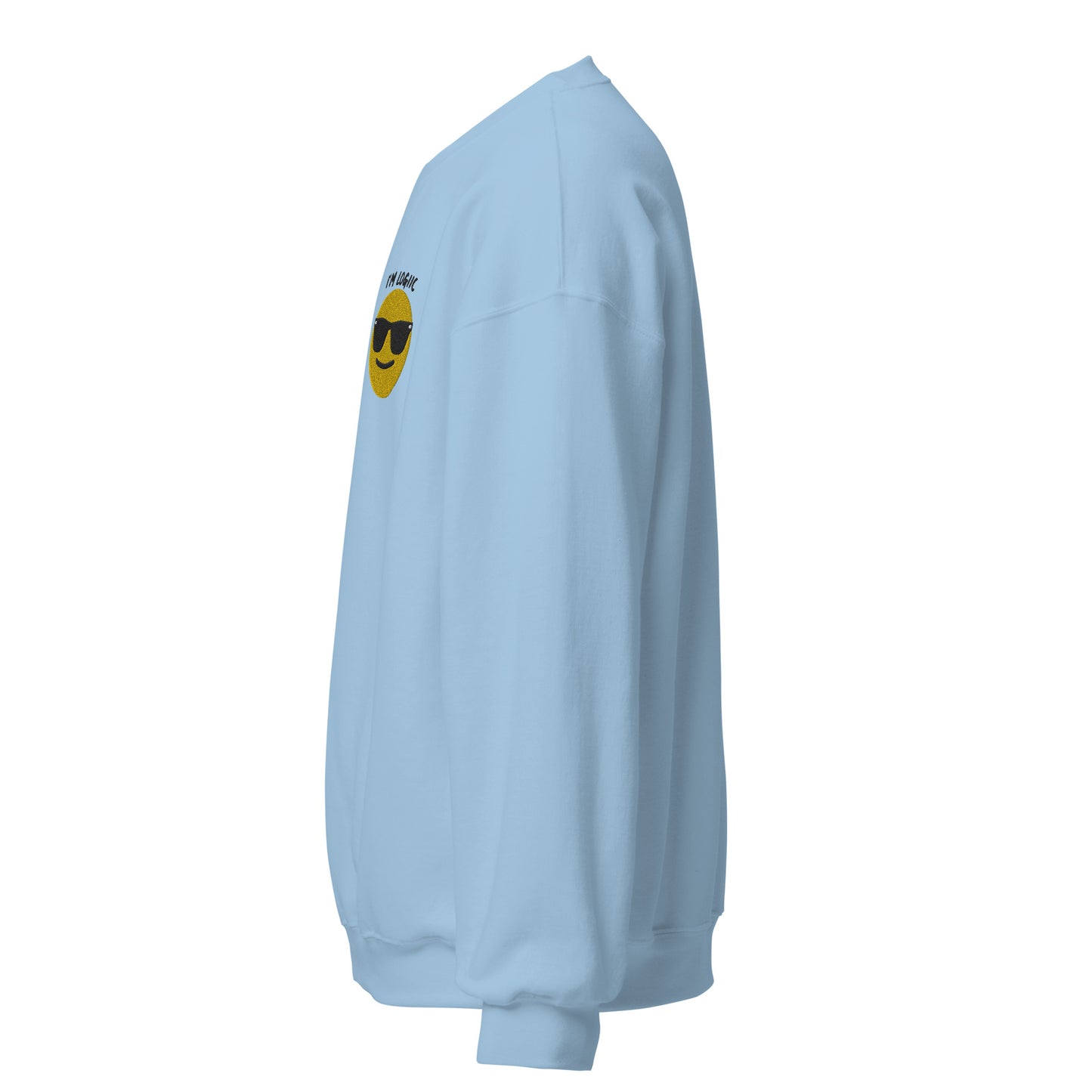 Cool Guy Emoji Unisex Sweatshirt