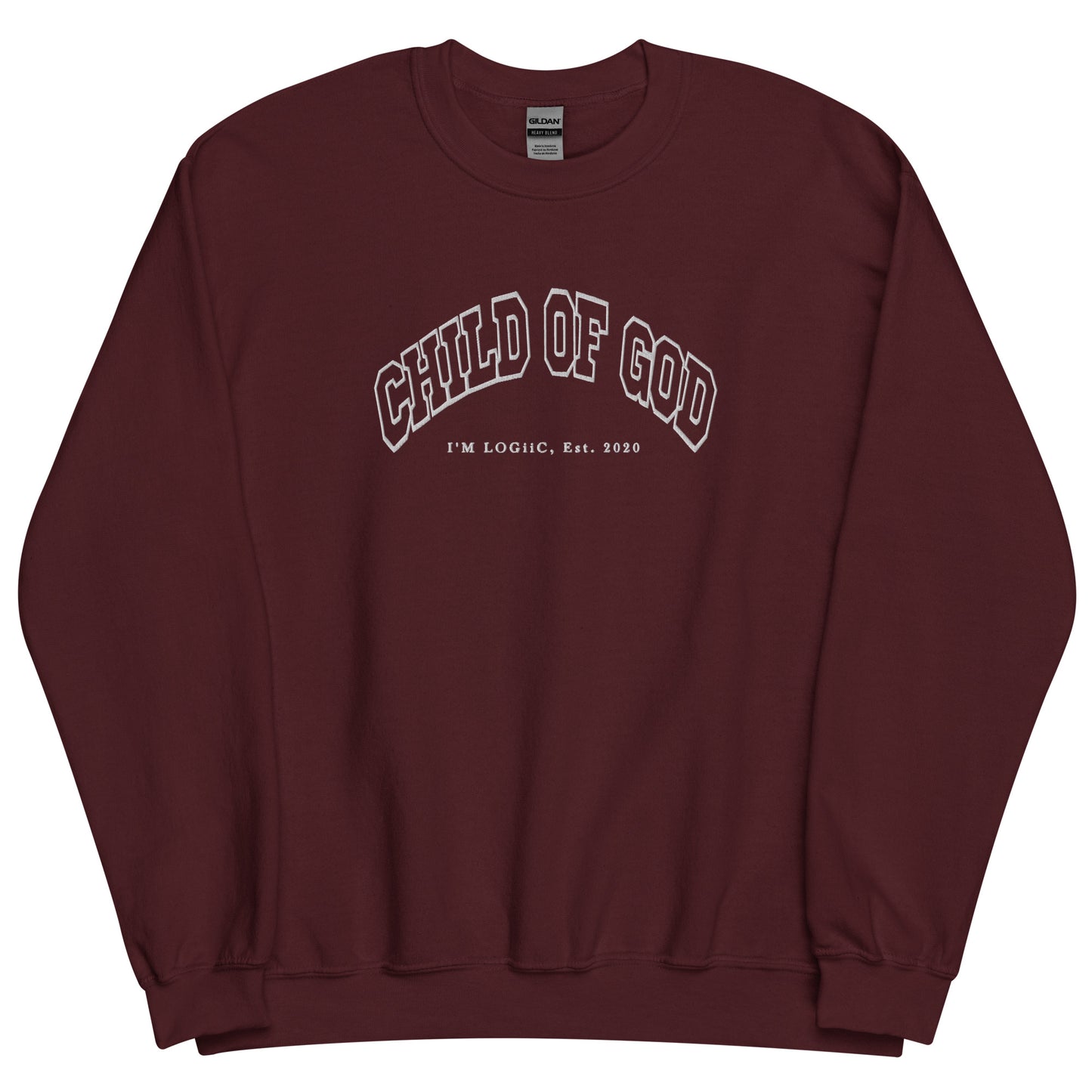 Child of God Unisex Sweatshirt - Maroon / S