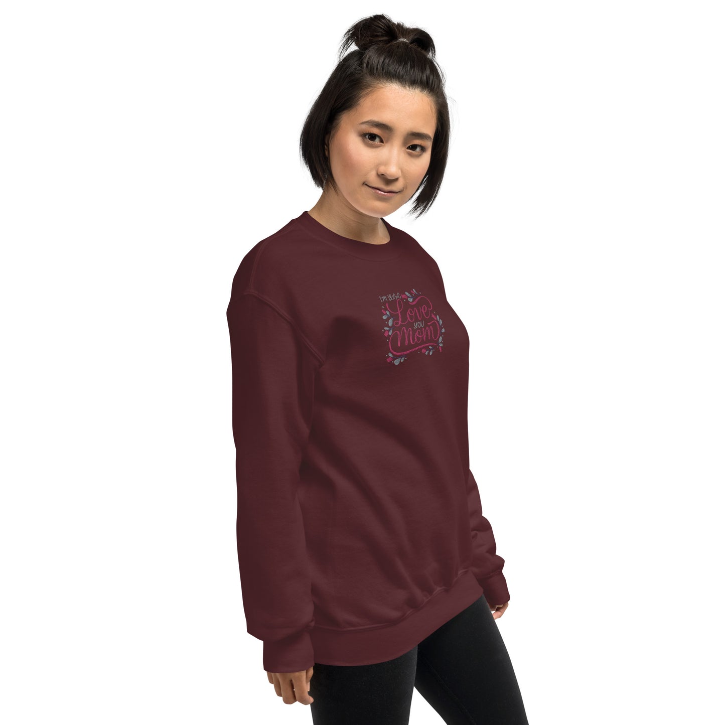 Love You Mom Unisex Sweatshirt - Shirts & Tops