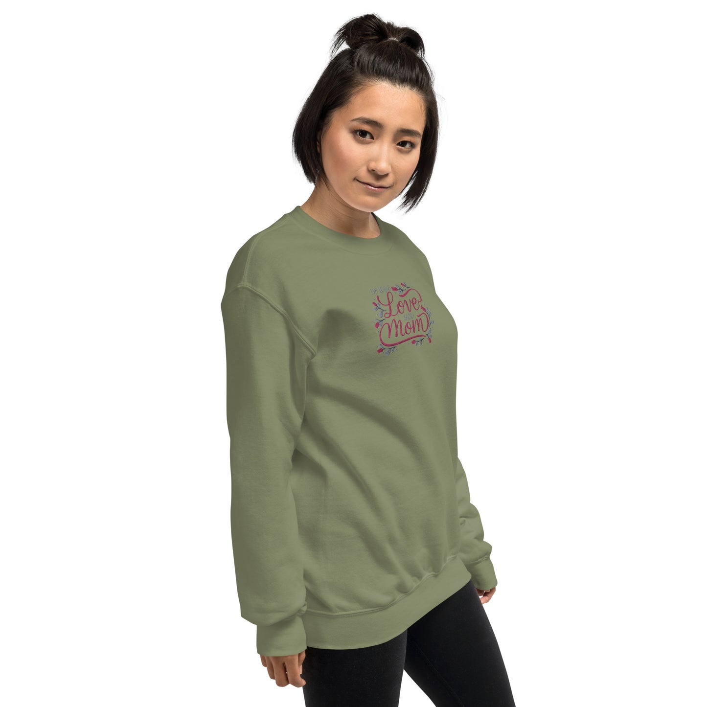 Love You Mom Unisex Sweatshirt - Shirts & Tops