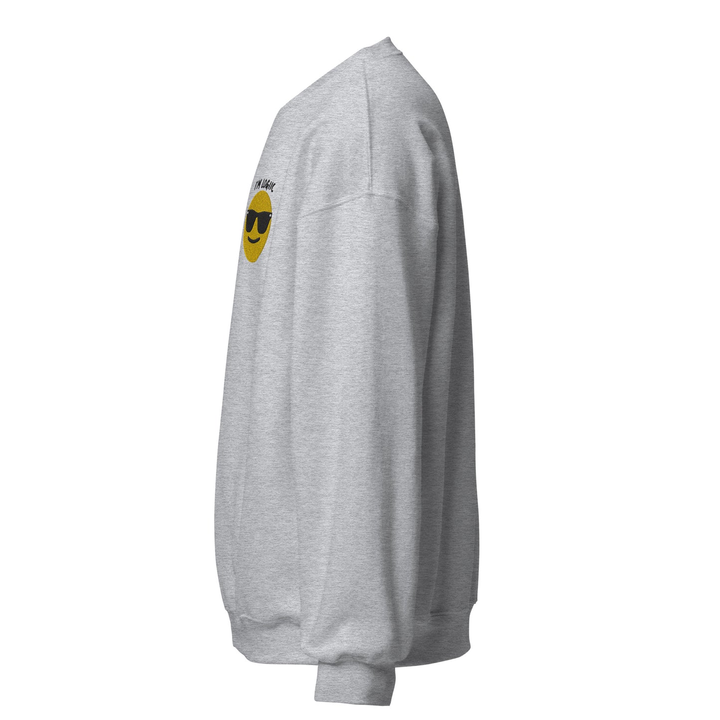 Cool Guy Emoji Unisex Sweatshirt