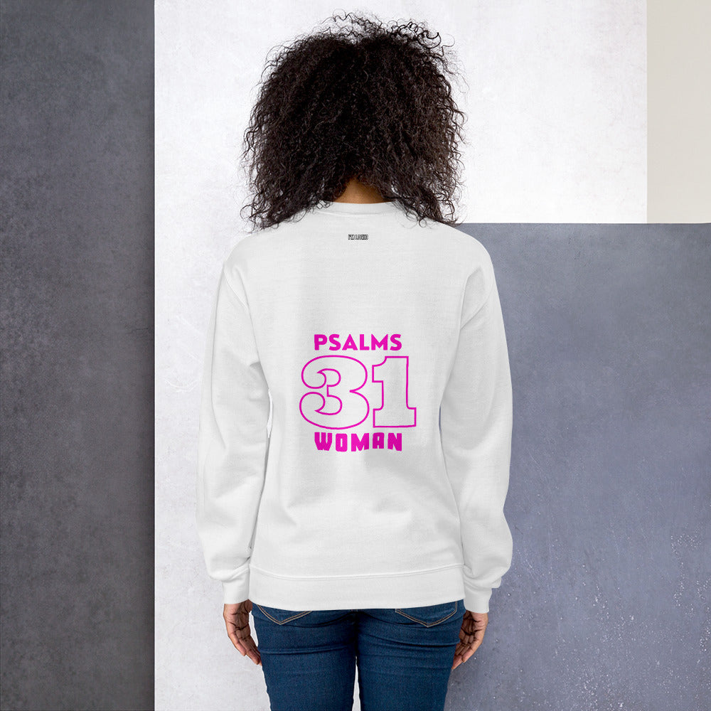 Proverbs 31 Woman 2 Unisex Sweatshirt - White / S