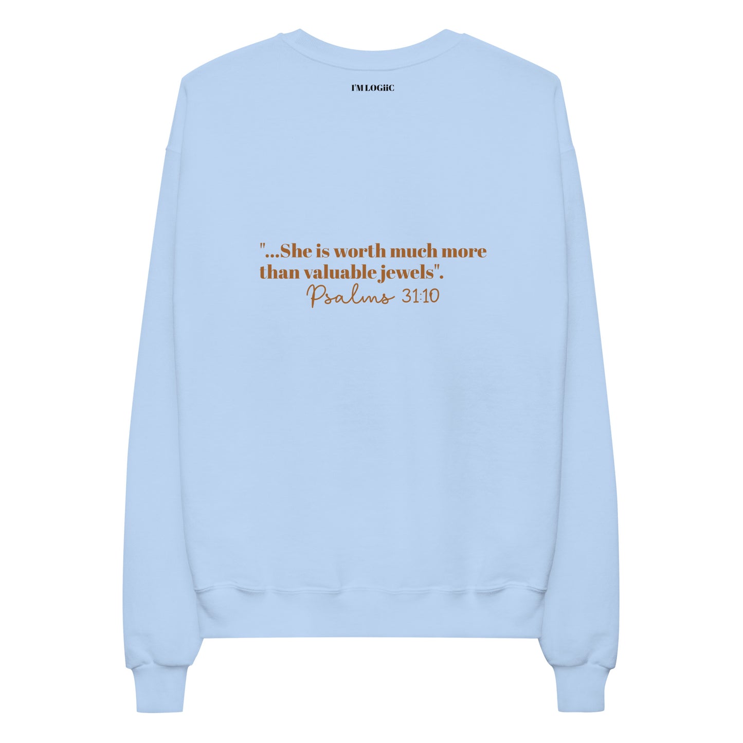 Woman of God Embroidered Crew Neck