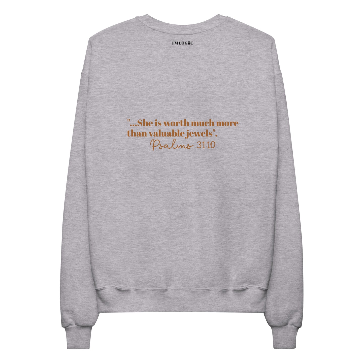 Woman of God Embroidered Crew Neck