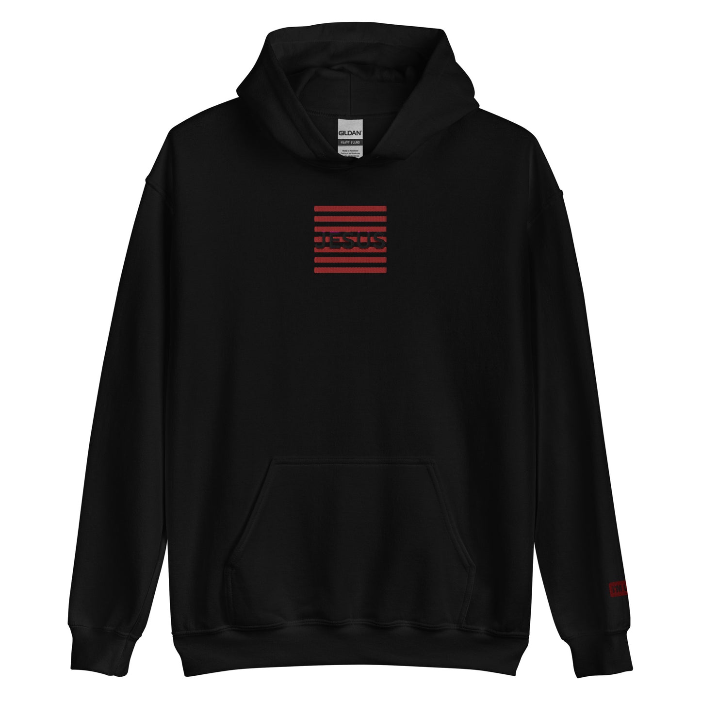 Jesus Embroidery Unisex Hoodie