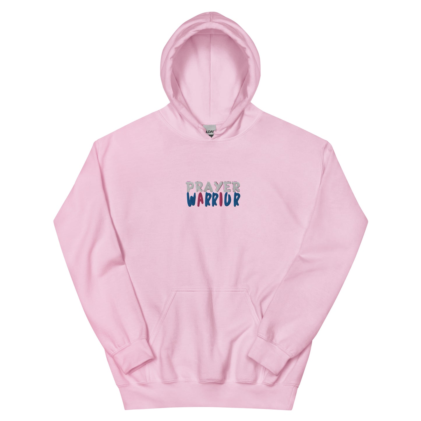 Prayer Warrior Embroidered Hoodie - Shirts & Tops
