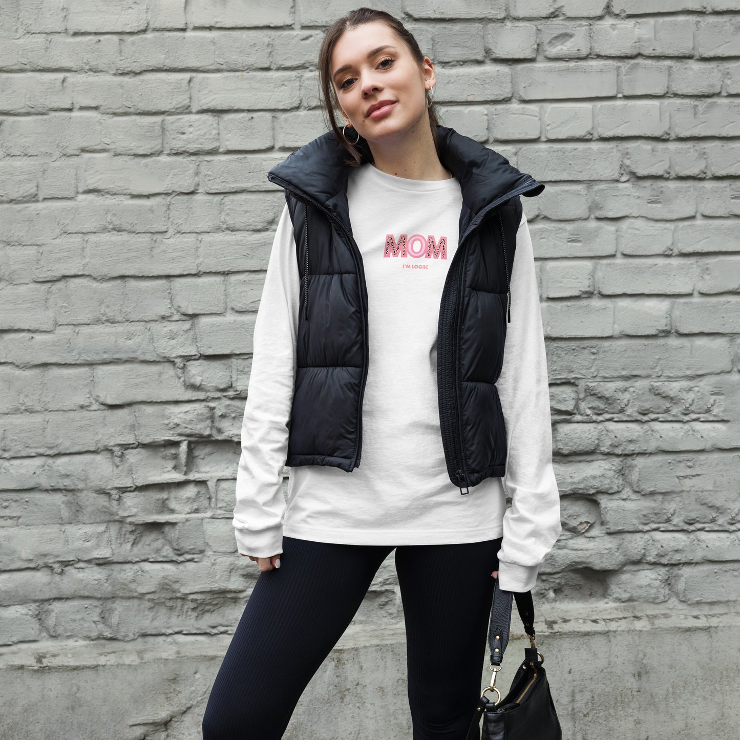 MOM Unisex Long Sleeve Tee - White / XS - Shirts & Tops