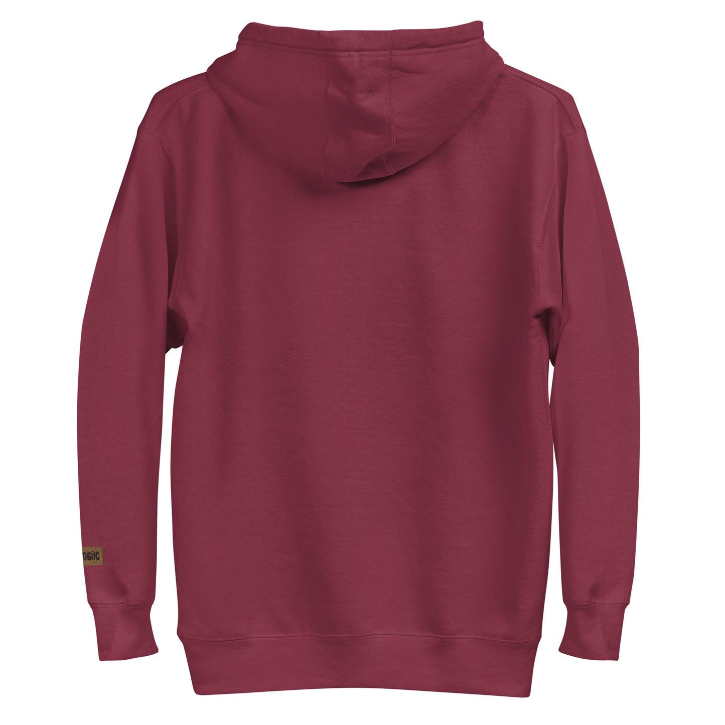 Brand Logo Sleeve Unisex Hoodie