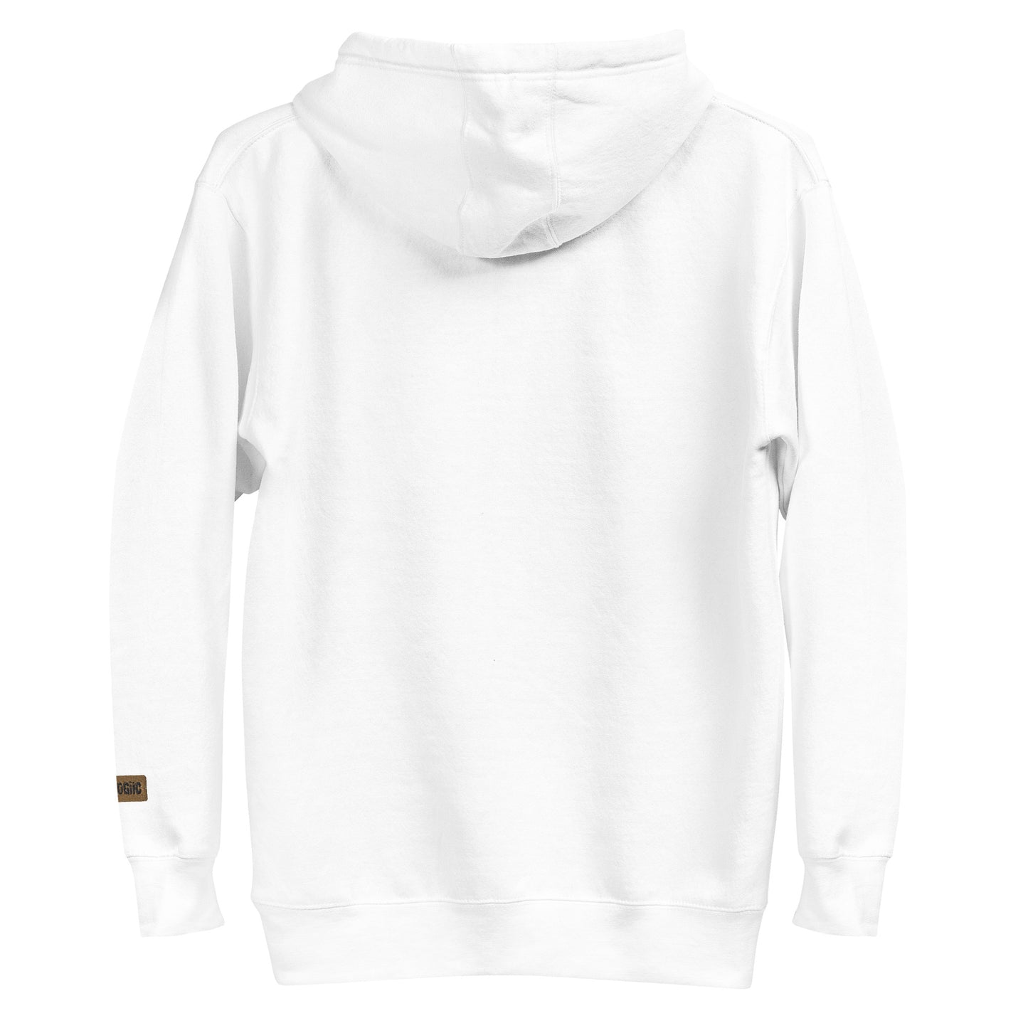 Brand Logo Sleeve Unisex Hoodie