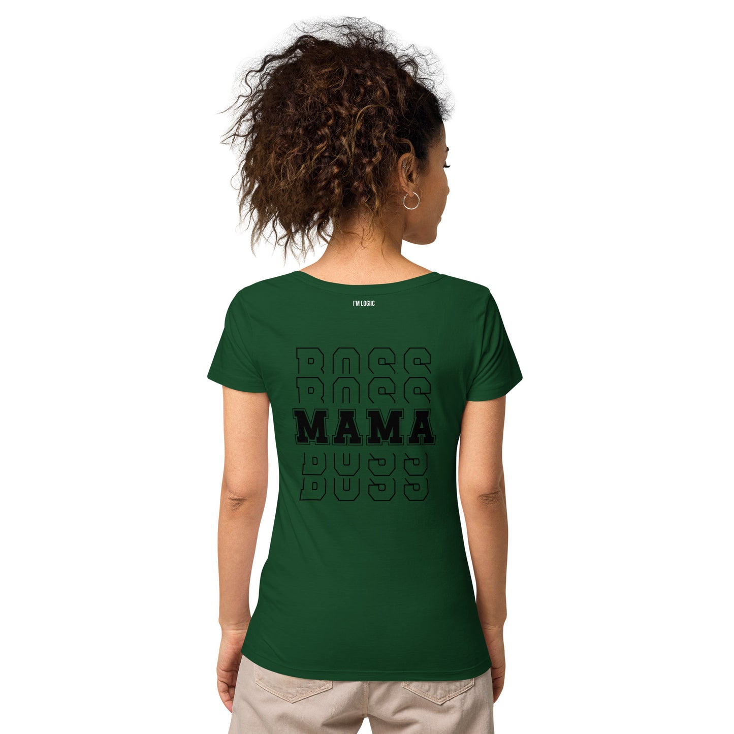 Boss Mama Women’s basic organic t-shirt - Shirts & Tops