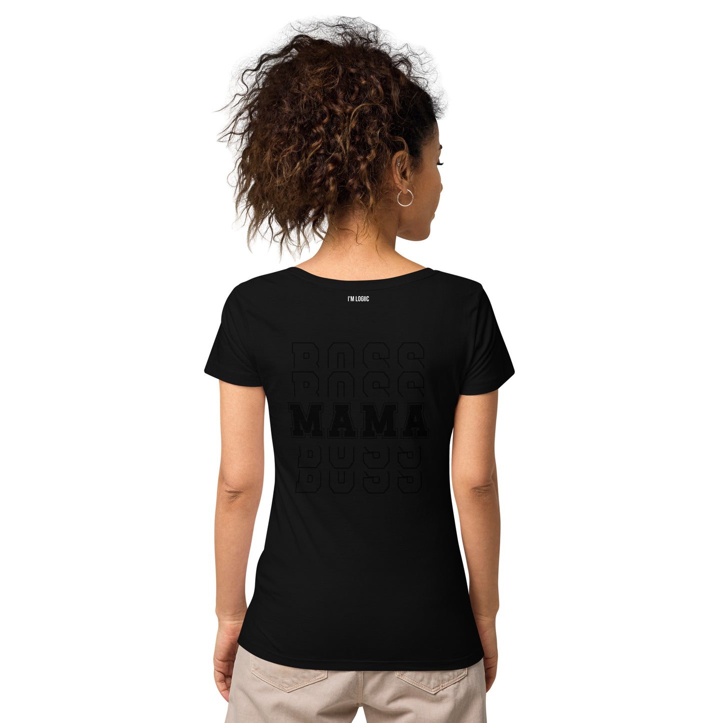 Boss Mama Women’s basic organic t-shirt - Shirts & Tops