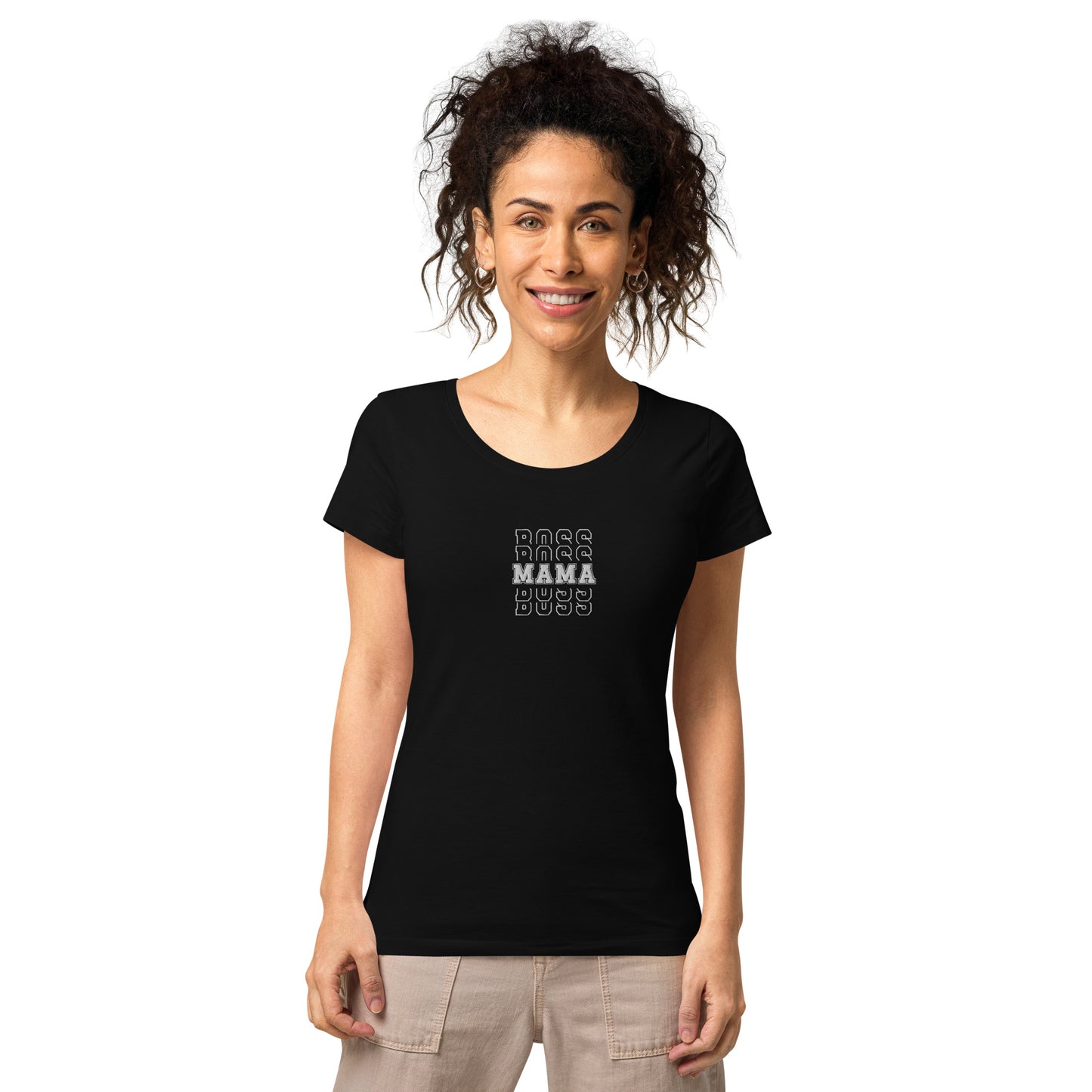 Boss Mama Women’s basic organic t-shirt - Shirts & Tops