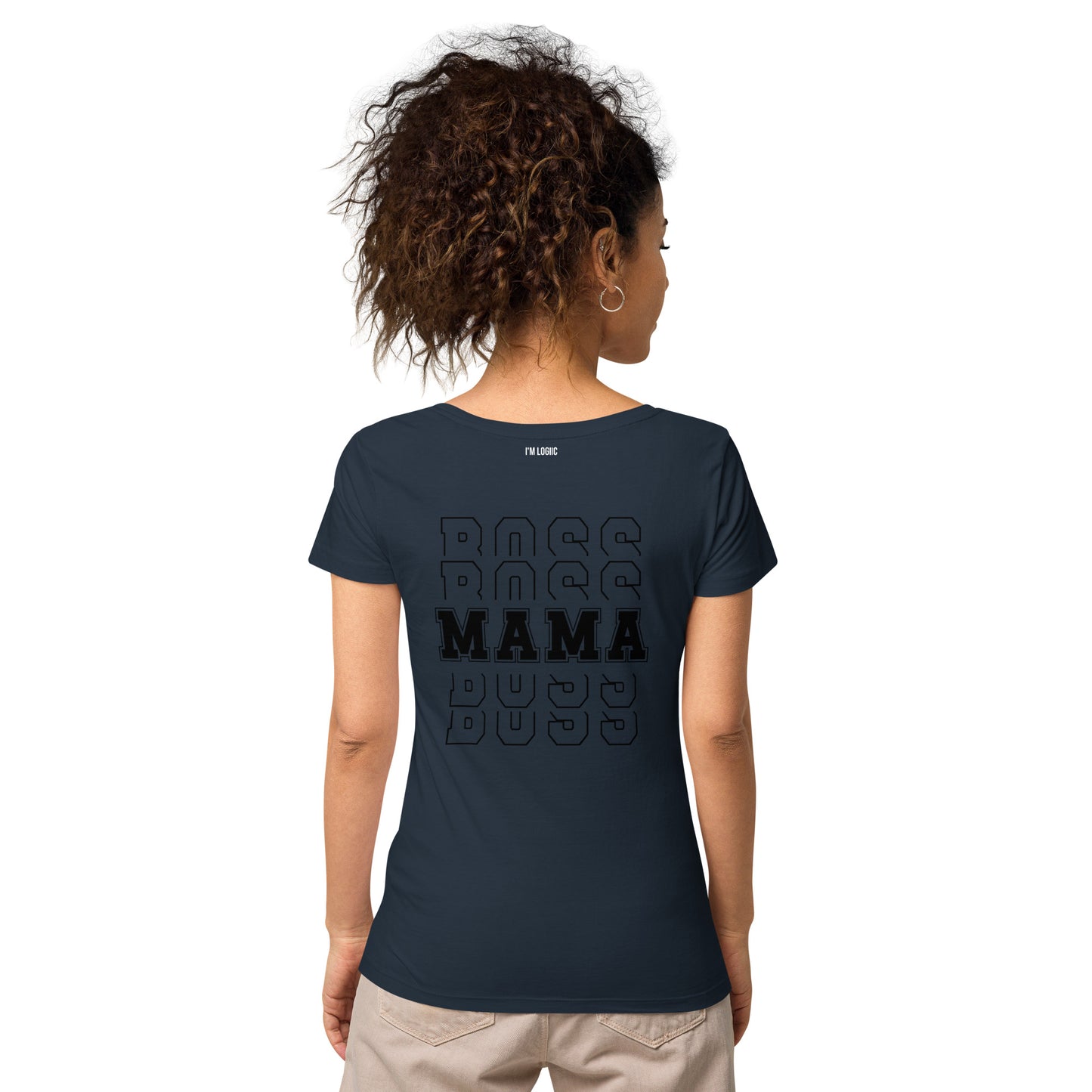 Boss Mama Women’s basic organic t-shirt - Shirts & Tops