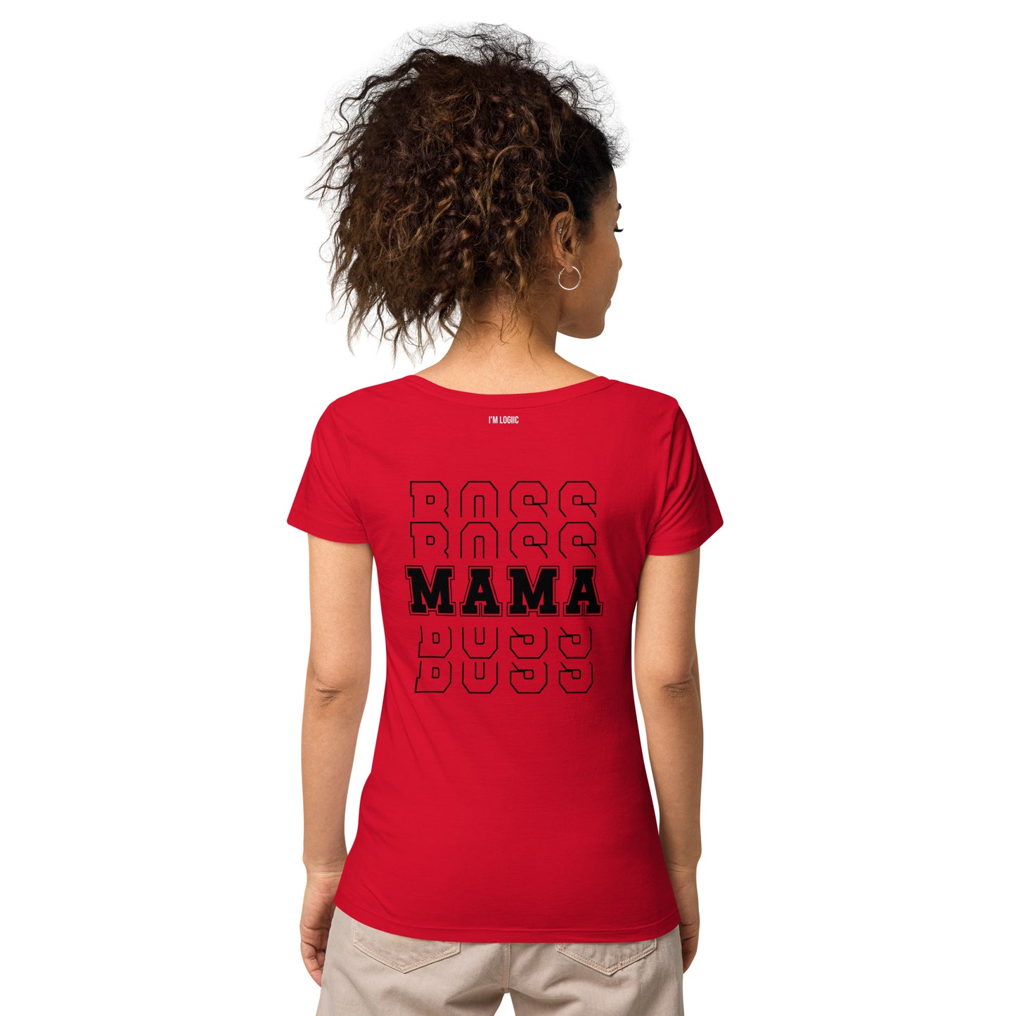 Boss Mama Women’s basic organic t-shirt - Shirts & Tops