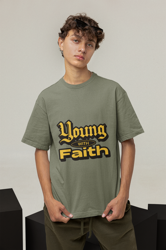 Young with Faith classic tee