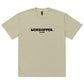 Worshipper Oversized faded t-shirt