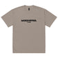 Worshipper Oversized faded t-shirt