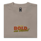 Bold & Blessed centre Oversized faded t-shirt