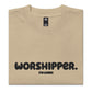 Worshipper Oversized faded t-shirt