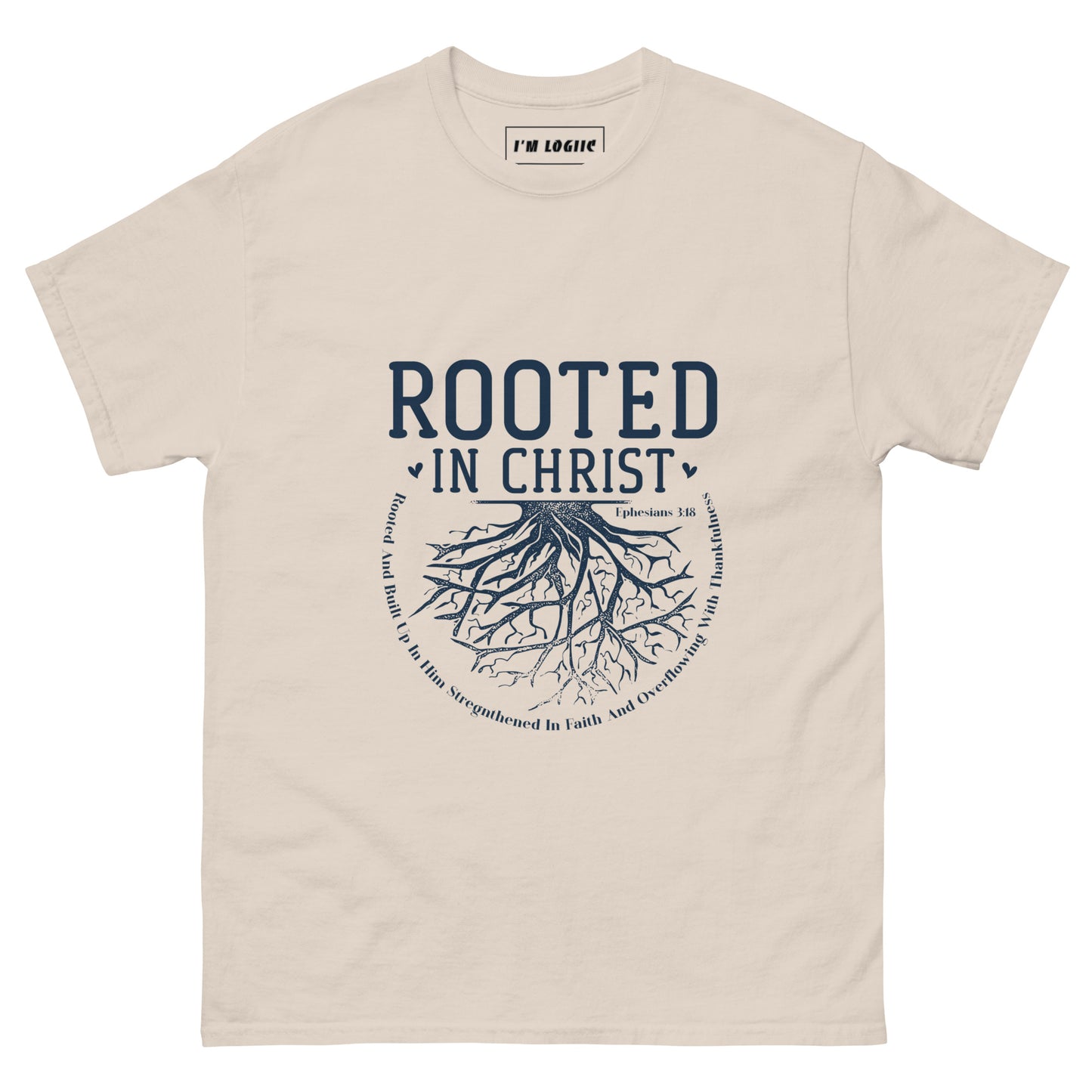 Rooted In Christ classic tee