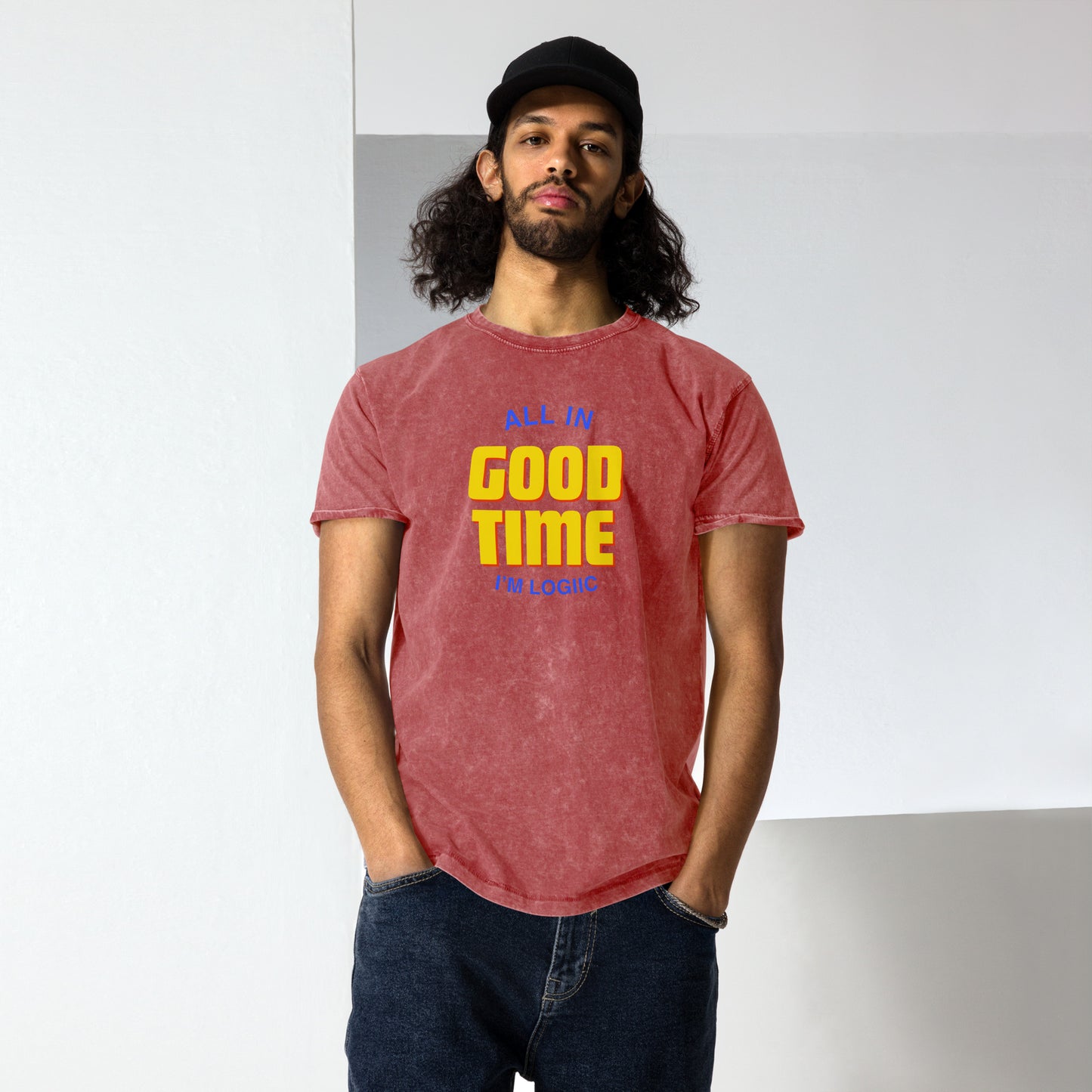 All in Good Time Denim T-Shirt