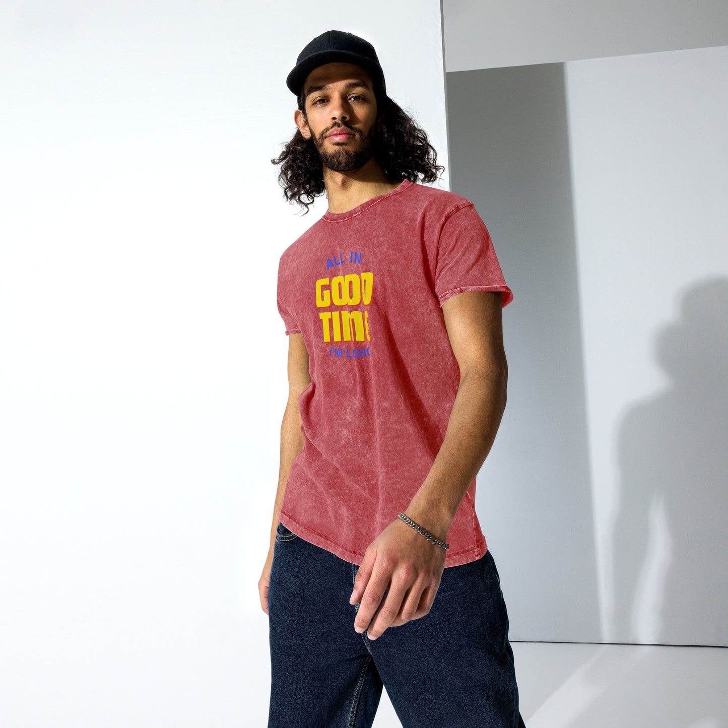 All in Good Time Denim T-Shirt