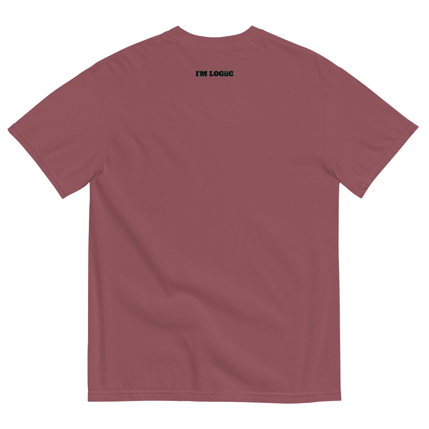Smiley Face Unisex garment-dyed heavyweight t-shirt