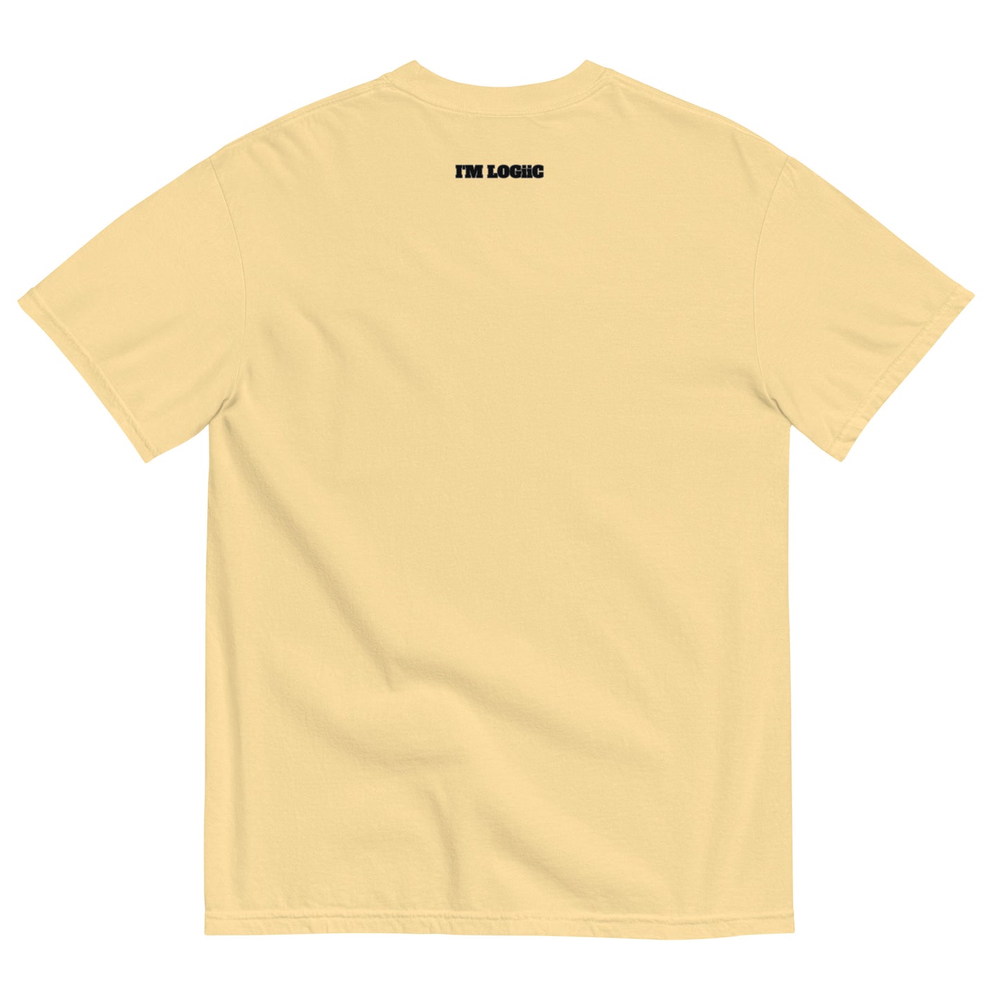 Smiley Face Unisex garment-dyed heavyweight t-shirt