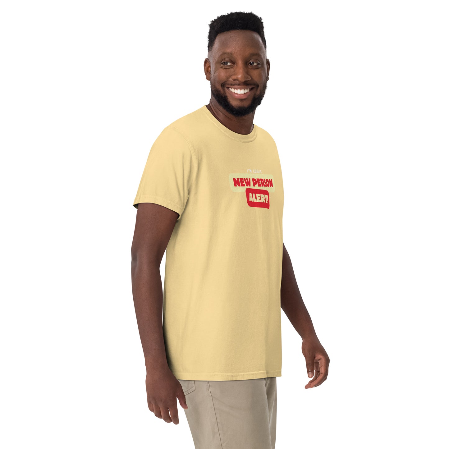A New Person Unisex garment-dyed heavyweight t-shirt