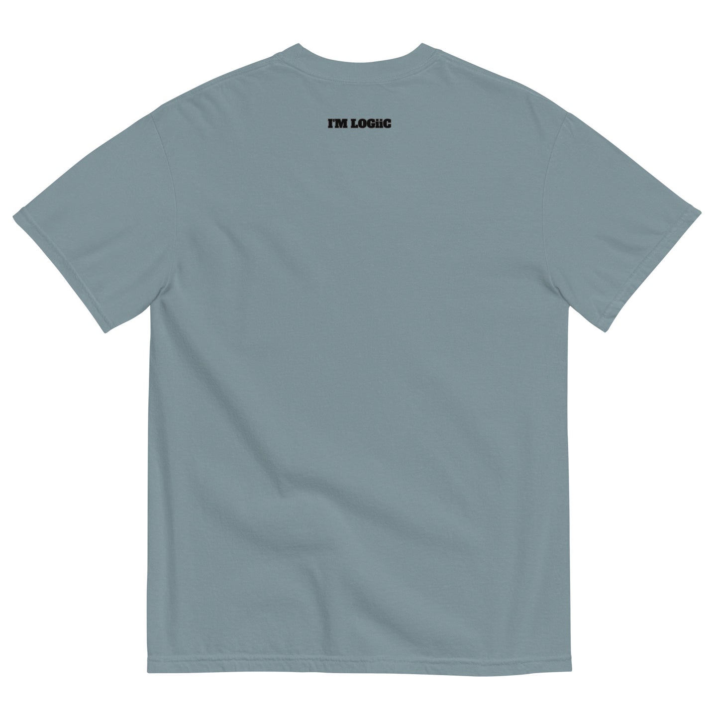 Smiley Face Unisex garment-dyed heavyweight t-shirt