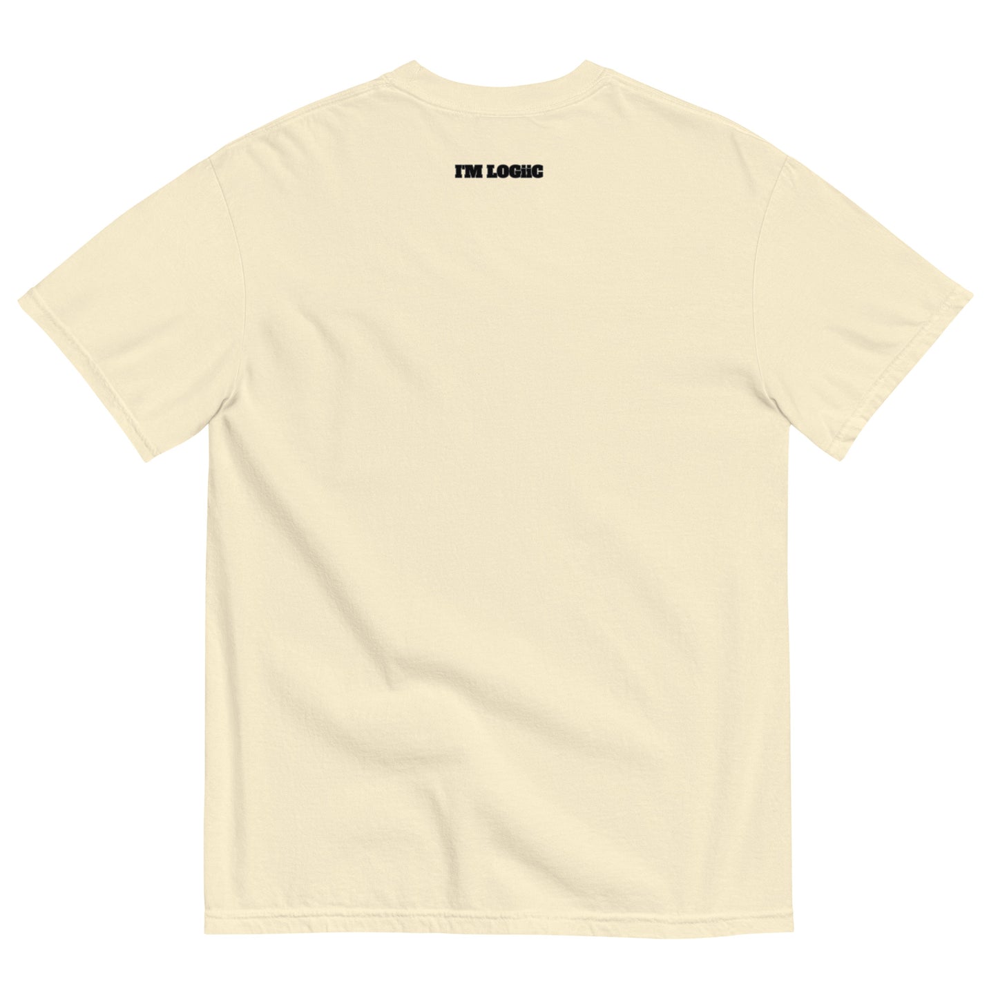 Smiley Face Unisex garment-dyed heavyweight t-shirt