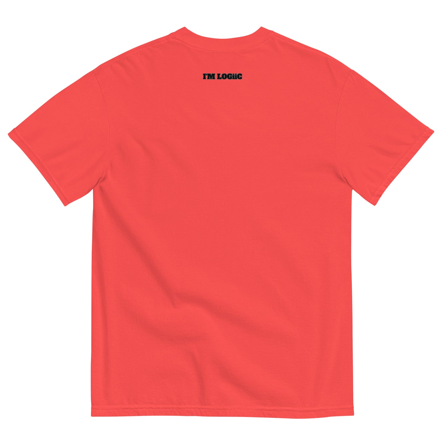 Smiley Face Unisex garment-dyed heavyweight t-shirt