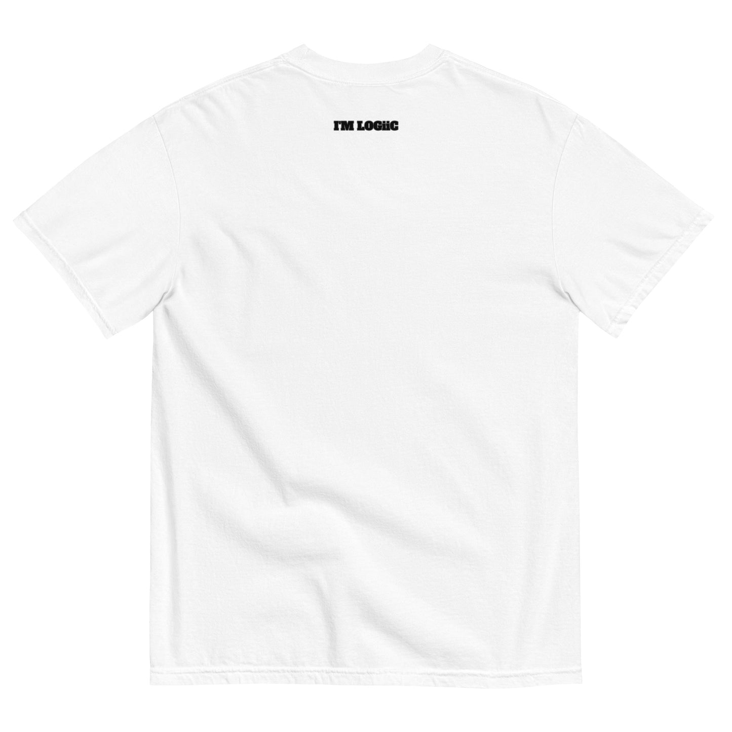 Smiley Face Unisex garment-dyed heavyweight t-shirt