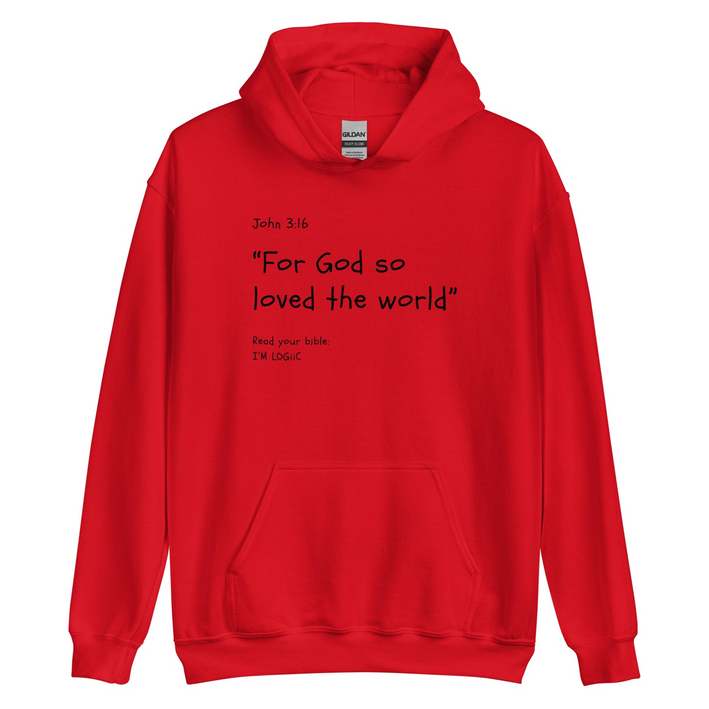 John 3:16 Unisex Hoodie